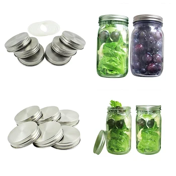 

Clear Plastic Jar and Lids Empty Cosmetic Containers Makeup Box Travel Bottle 6pcs Storage Jar Lids with Silicone Seals 70/86mm