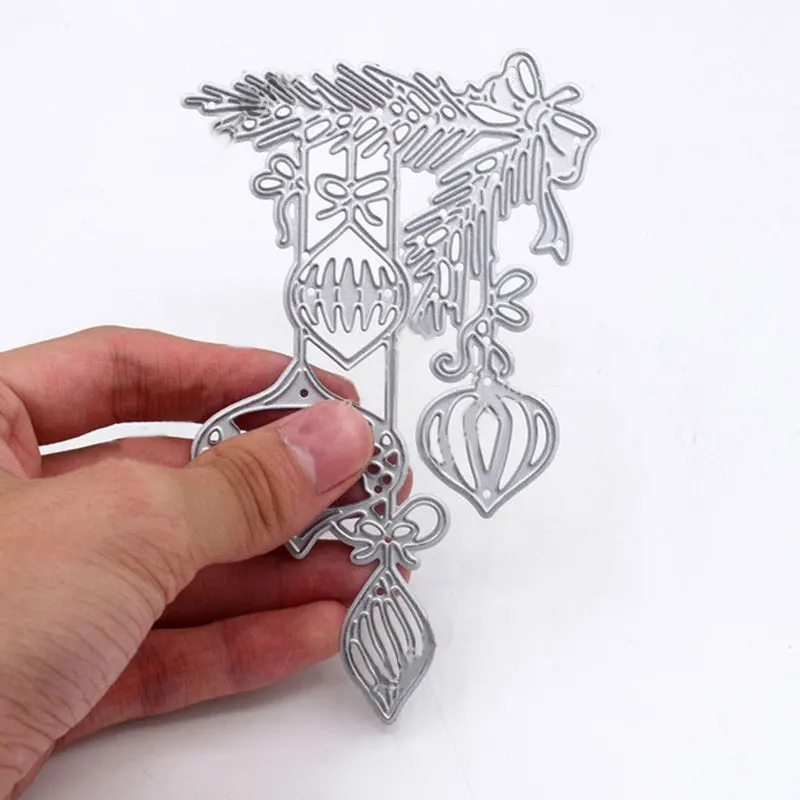 Stencil Cutting Dies Mold Durable Creative Novelty DIY Carbon Steel Embossing Card Handcraft Christmas Party Decorations