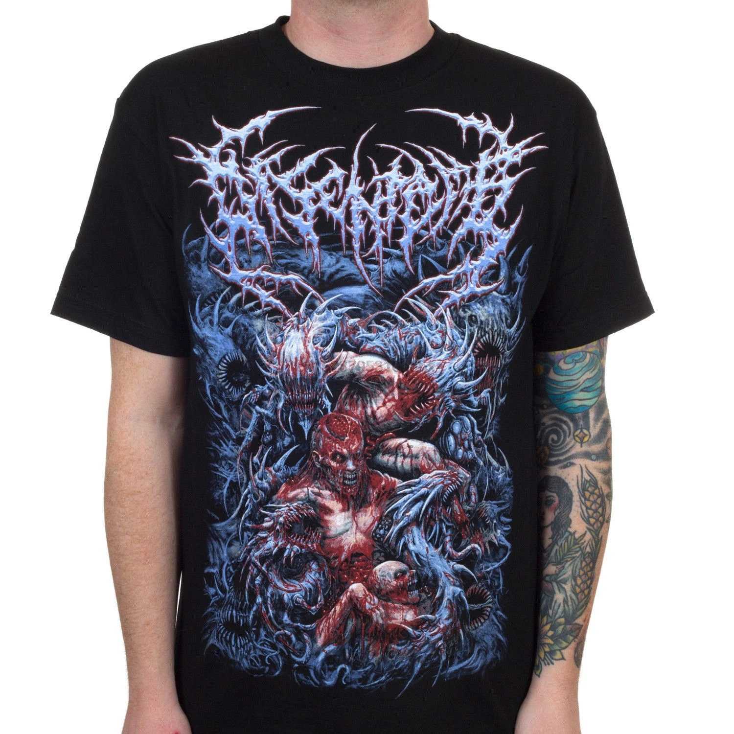 Authentic Disentomb Band Devouring Death Metal Black T Shirt S 3Xl New Fashion Shirts Slim Fit O Neck Top Tee Plus Size | Мужская одежда