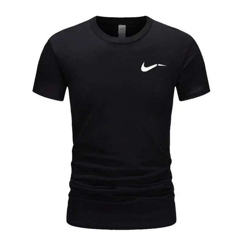 

Cotton Casual LOGO Printing Men's T-shirt Top Fashion Short-sleeved JUST BREAK IT Men's Tshirt Shirt 2019 Hanukkah Off White