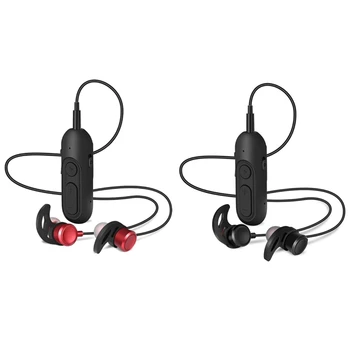 

Lavalier Bluetooth Headset 5.0 Stereo Super Long Standby o Car Separated Wireless Headphones