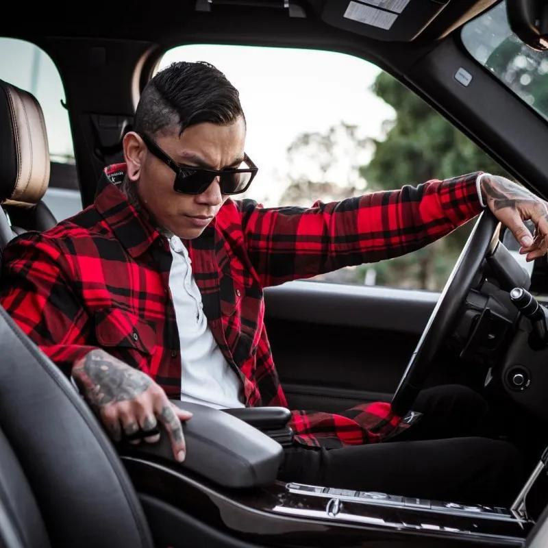 Осень стиль клетчатая рубашка студентов тренд Открытый Фитнес Спорт Повседневная тонкая мужская куртка