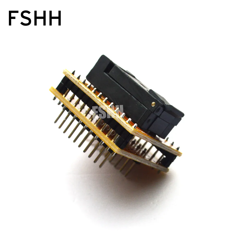 FSHH QFN20 ׽Ʈ  WSON20 UDFN20 MLF20 ic  QFN20 to DIP20 α׷   ġ = 0.65mm ũ = 5x5mm