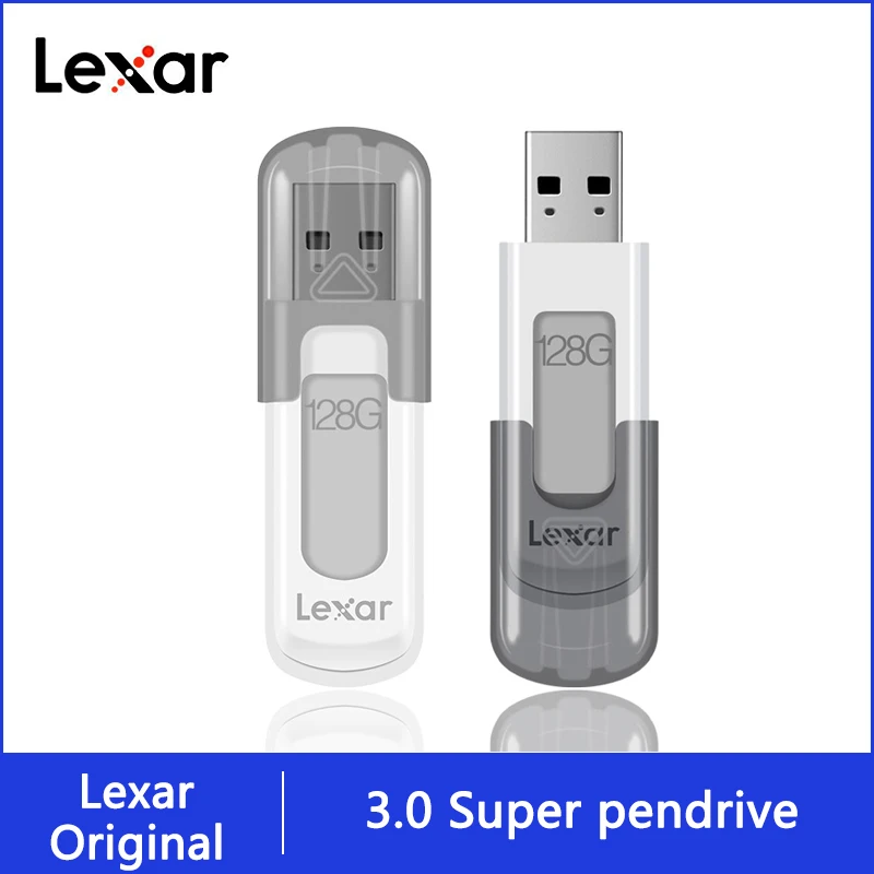 Lexar JumpDrive V100 флеш-накопитель usb 3,0 128 gb флеш-накопитель 128GB memoria cle chiavetta usb Memory stick pendrive