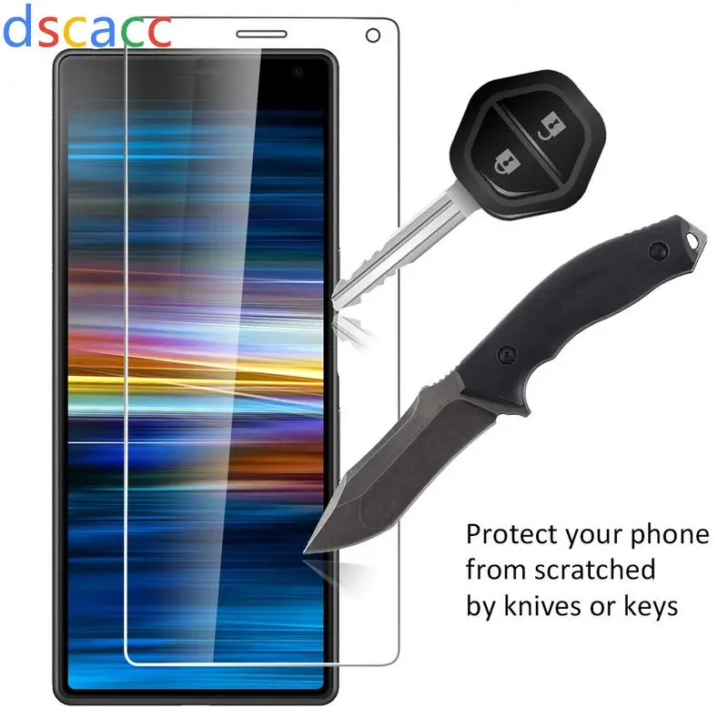 Dscacc 0,3 мм прозрачная защитная пленка из закаленного стекла для sony M2 M4 aqua M5 T2 T3 X COMPACT XP XA UTRLA XA1 XZ Permium E5 100 шт