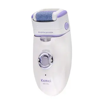 

3 in 1 Electric Epilator For Women Electronic Foot File Female Depilation Machine Rechargeable Hair Removal