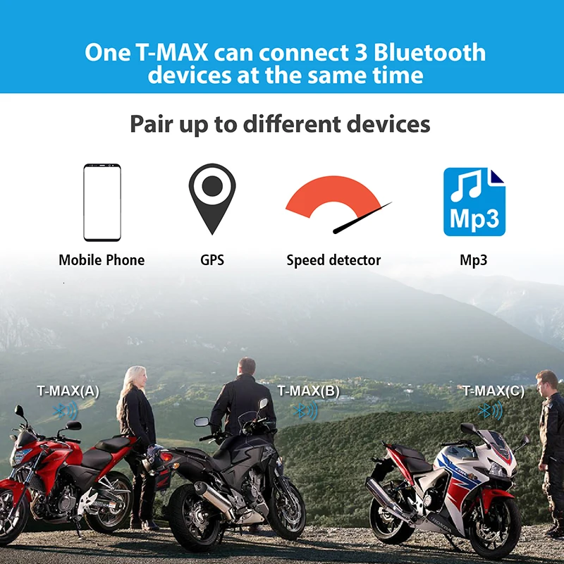 Freedconn мотоциклетный шлем Интерком Bluetooth citofono мото гарнитура 6 гонщиков переговорные FM радио дополнительная маска+ очки