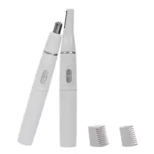 4 в 1 Электрический триммер для бритья для волос моющаяся Безопасная бритва для ухода за лицом влажное сухое использование для носа средство для чистки ушей машинка для стрижки для женщин и мужчин