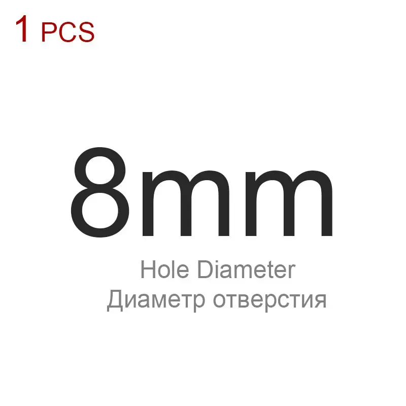 8mm 1pcs 1 мм-40 мм размер Кожа ремесло дырокол инструмент, Толстая сталь ремесленный круглый пояс бумага одежда из полотна пробивая DIY кожевенное ремесло Дырокол - Цвет: 8mm 1pcs