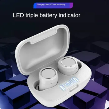 

New M10TWS Business Wireless Bluetooth 5.0 Earphone LED Digital Display 5.0 Motion In-Ear Earppiece Noise Reduction Stereo Heads