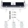Bathroom Shelf Shampoo Tray Stand No Drilling Floating Shelf Wall Shower Storage Holder Rack Organizer Household Item 6