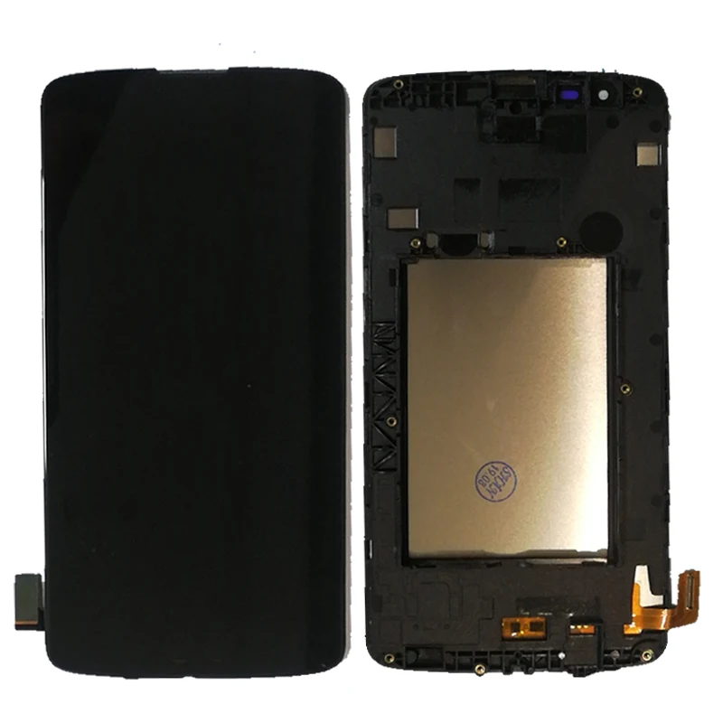 Для LG K8 LTE K350 K350N K350E K350DS ЖК-дисплей+ сенсорный экран дигитайзер Датчик стеклянная рамка в сборе