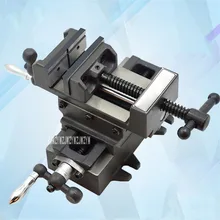 Многофункциональные прецизионные крестовые плоскогубцы Тяжелая скамья тиски бытовой стол зажим 4 дюймов крестовые тиски для сверления и фрезерного станка