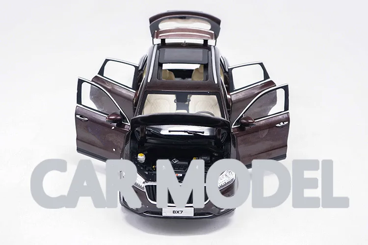 1:18 scale Alloy Toy Vehicles BORGWARD BX7 SUV Car Model Of Children's Toy Cars Original Authorized Authentic Kids Toys