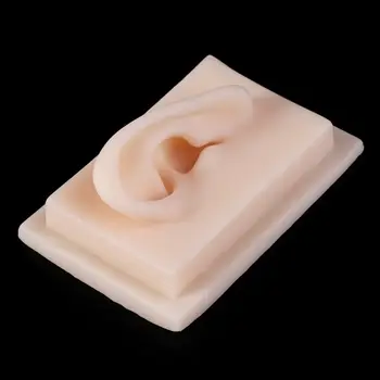 

2020 New Human Soft Silicone Left Ear Model Life Size Acupuncture Study Practice Tool Teaching Resources for medical Science