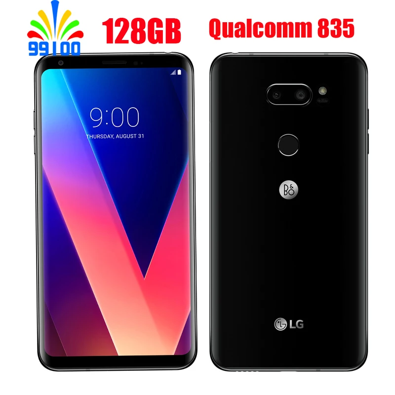 LG-smartphone V30 US998/v300, 4GB + 64GB/128GB, pantalla completa de 6,0 , Qualcomm 835, Original renovado, envío rápido