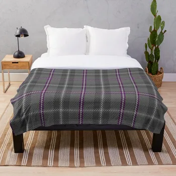

Soft Blanket for Bed Sherpa Flannel Fleece Blanket Home Travel Sofa Soft Throw Blanket Lochnager Tartan