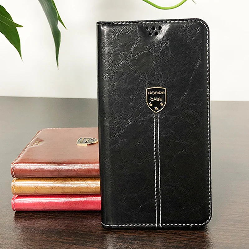 Black Чехол-книжка из искусственной кожи с подставкой для zte Nubia Z17 Z18 Z11 Mini S Max M3 M2 N3 N2 N1 Lite Axon 7 Mini Чехол-книжка - Цвет: Black