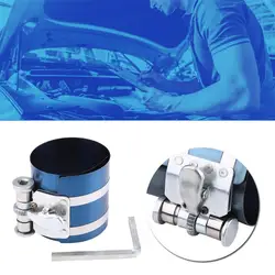 Compresseur d'anneau de Piston de 3 pouces 53 125mm, Type de cliquet de moteur, installateur de bande de pince, outils de clé mécanique d'anneau de Piston pour voiture 