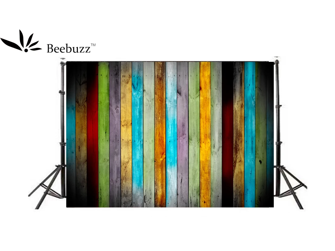 

Beebuzz photo backdrop colorful wood panel decoration background