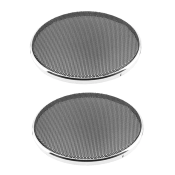 

2pcs Mesh Car Speaker Subwoofer Grille Grill with 1 Ring 6.5inch