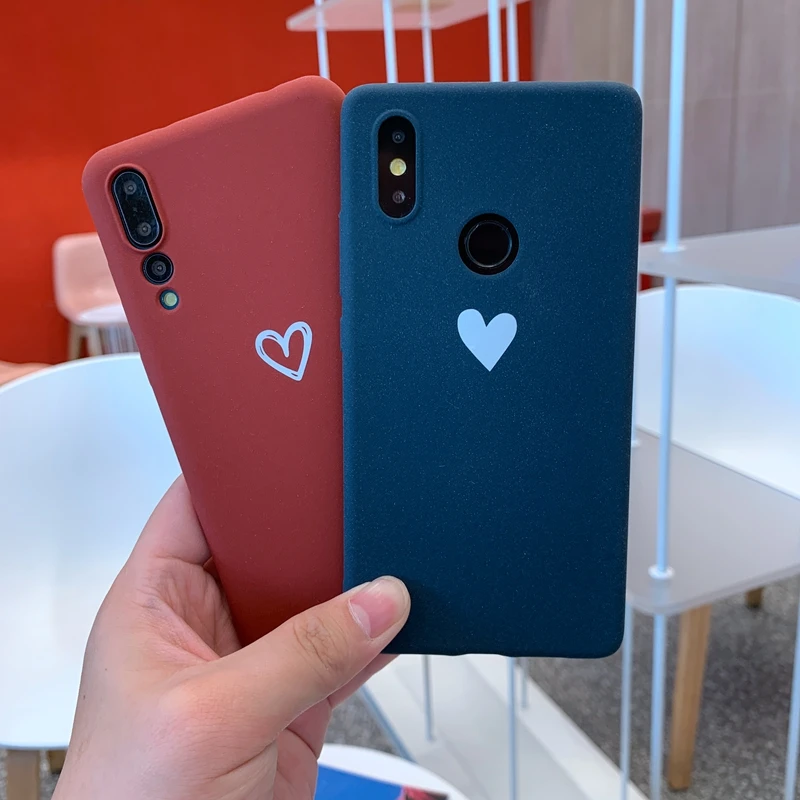 Для huawei P30 P9 P10 Plus P20 mate 10 20 Pro Nova 3 3i Honor 8 9 Note Lite Love Heart Матовый Мягкий ТПУ силиконовый