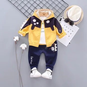 

Baby Spring Clothing Set 2019 New Style Infant CHILDREN'S Wear Fashion Small CHILDREN'S Thin Long Sleeve BOY'S chun qiu zhuang F