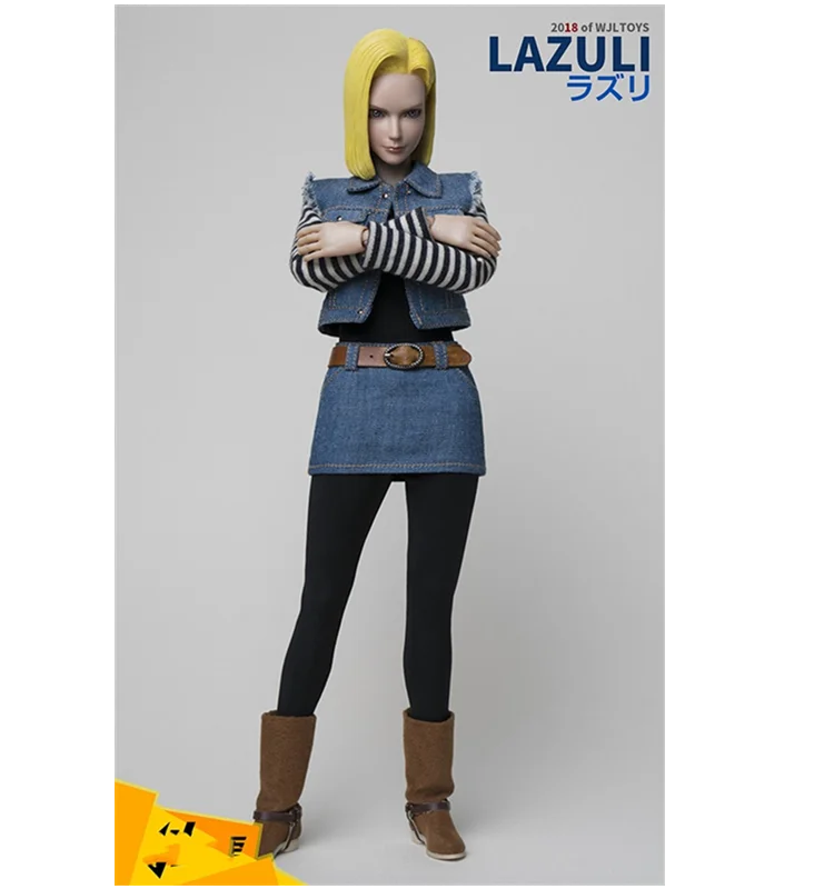 TY-007 1/6 Масштаб ПВХ фигурка Драконий жемчуг Android 18 лазурит Аниме Наруто 12 ''кукла подвижная модель для фанатов Коллекция подарков