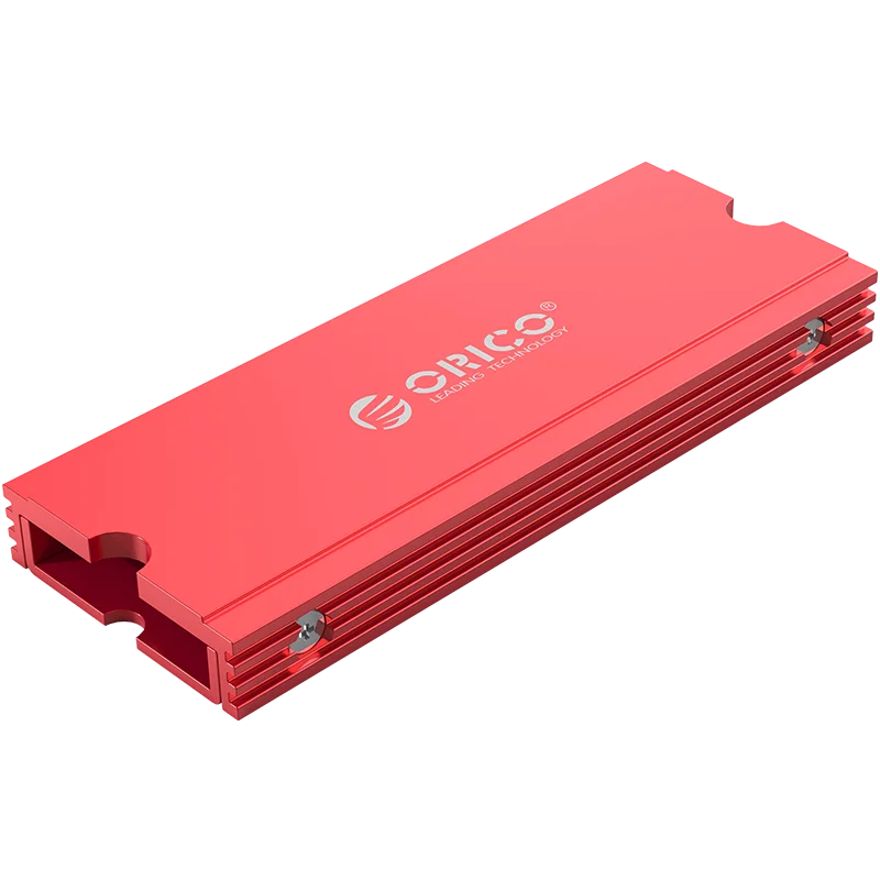 Red ORICO теплоотвод радиатор SSD Охлаждающий радиатор для M.2 NGFF 2280 PCI-E NVME радиатор SSD кулер - Цвет лезвия: Red