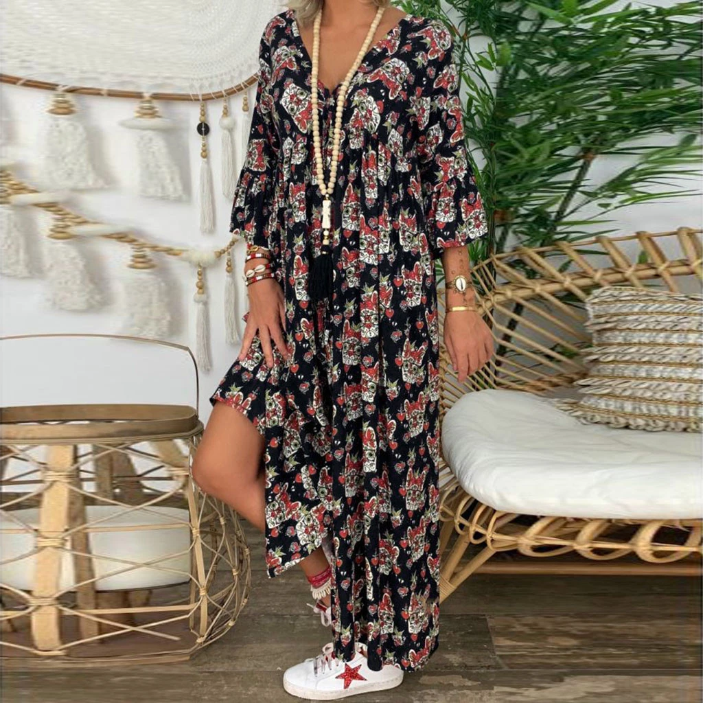 bohemian summer dresses 2021