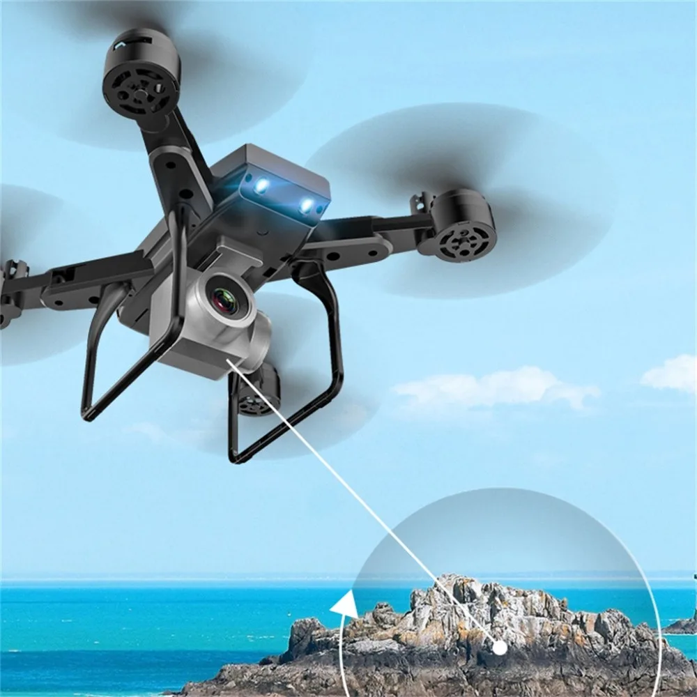 Дрон 4k Eachine gps складной wifi FPV Радиоуправляемый квадрокоптер Дрон с камерой 4 K/1080 p селфи Дрон Радиоуправляемый Дрон в подарок