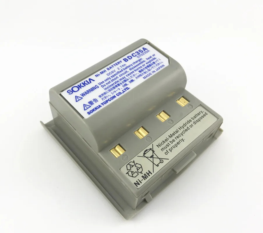 Фирменная Новинка SOKKIA BDC35 BDC35A BDC35B Батарея для Sokkia тахеометра обзор металл-гидридных или никель Батарея Высокое качество 6V 2700 мА-ч