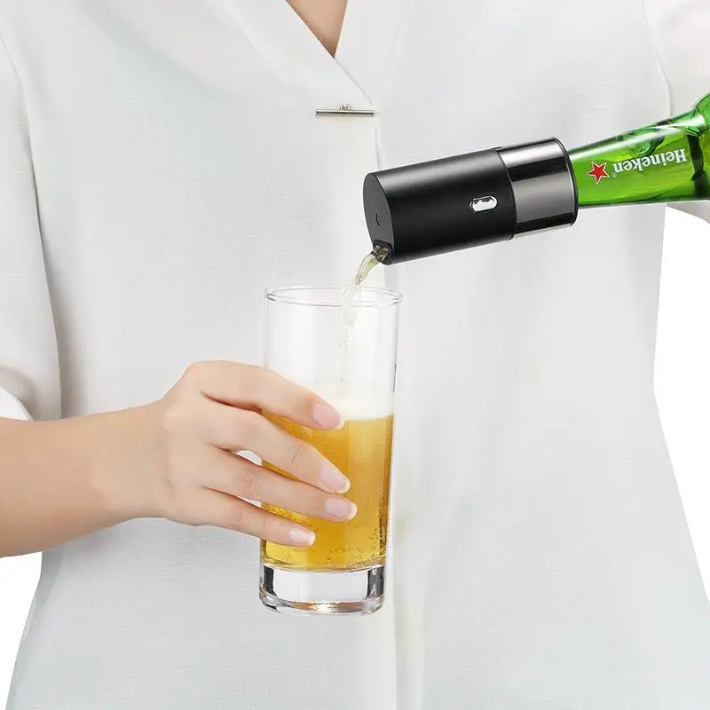 Полезная Горячая портативная бутылка для пива пенообразователь Bubbler портативный пивной сервер на батарейках