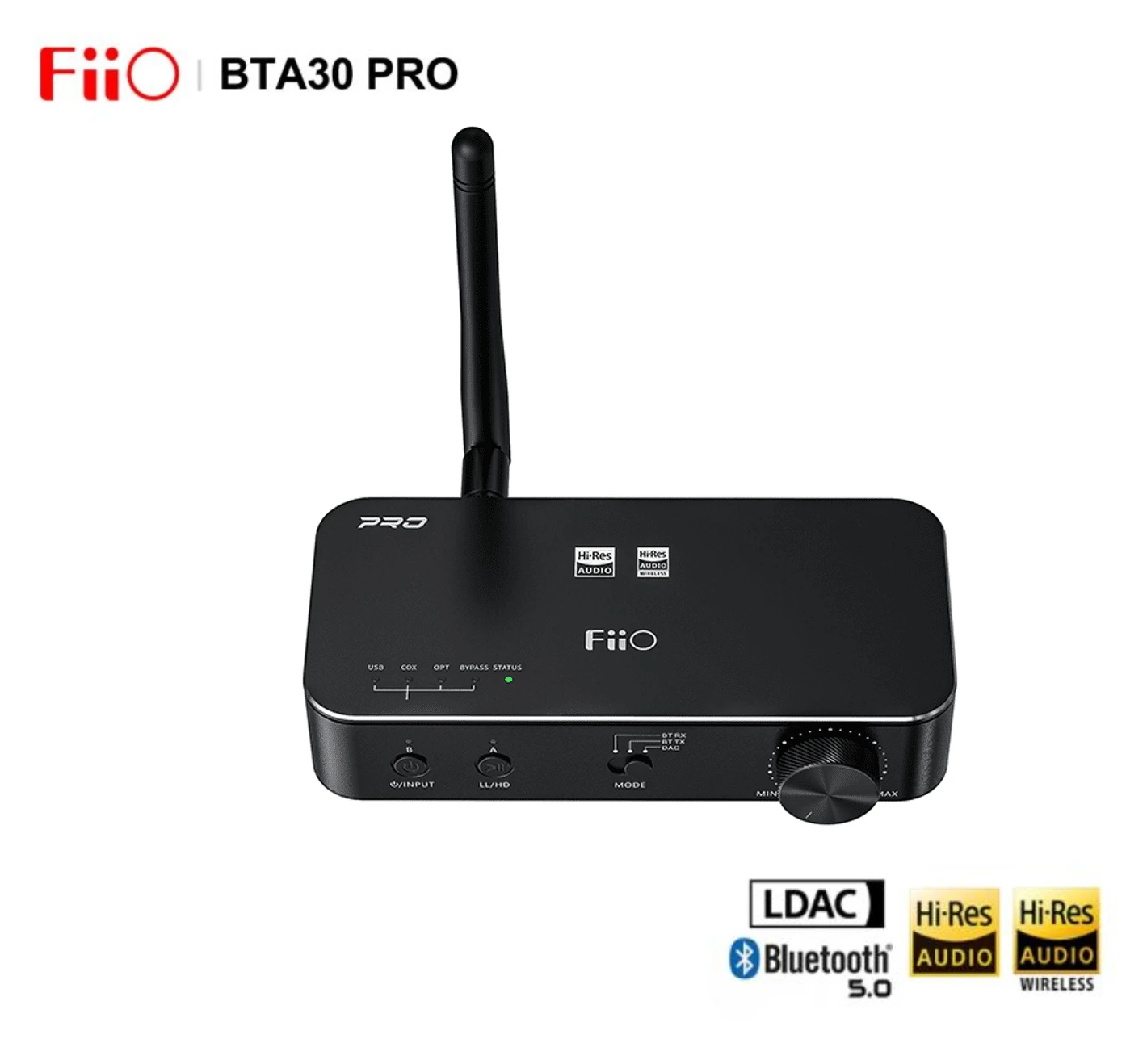 FiiO K7 K7BT Hi-res Audio HIFI Desktop DAC Headphone Amplifier Dual AK4493S  Bluetooth PCM384 DSD