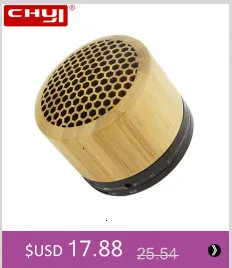 CHYI портативный Bluetooth мини динамик беспроводной громкоговоритель Hi-Fi стерео Бас Звуковая система 3d портативный мини динамик открытый BT динамик s