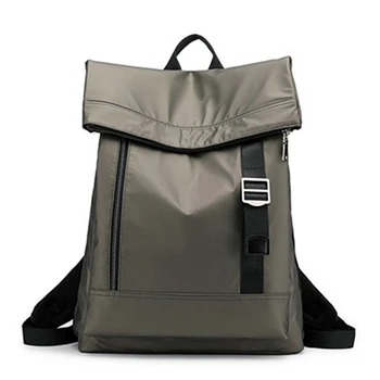 

Fashion Solid Laptop Backpack Men Waterproof High Capacity Shoulder Bags Collage Student School Book Bag Travel Knapsack Male