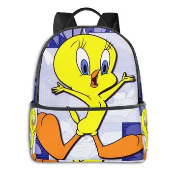 

Hot Tweety Bird Cartoon 3D Print Student School High Quality Backpack Popular Girls Boys School Book Bags