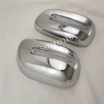 

car Accessories Chrome plated rear Mirror Door Cover With LED For Toyota Corolla 2001-2004 SUCCEED PROBOX AVANZA 2003 VIOS 2003