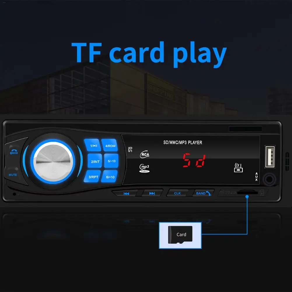 12 В Авто Радио Dvd FM радио Bluetooth стерео плеер дистанционное управление SD USB AUX MP3 плеер