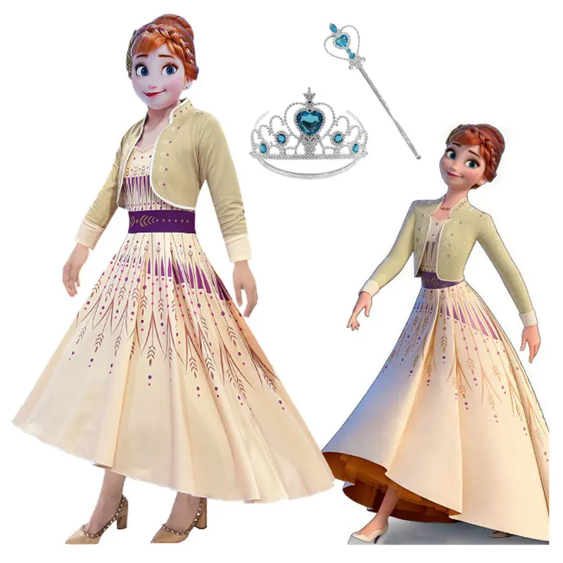 elsa dress and anna dress