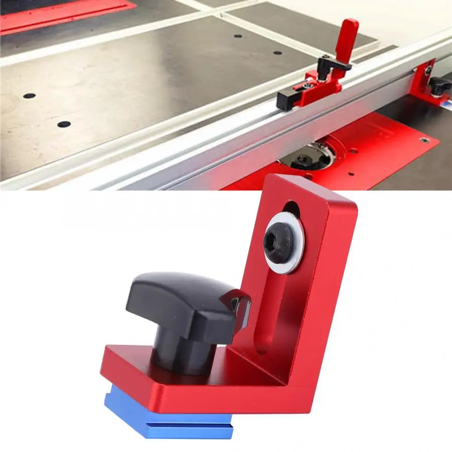 30 T-Slot Miter Track Stop Slimer Miter Gauge разъем забор рейка фиксатор желоб локатор для фрезерования древесины