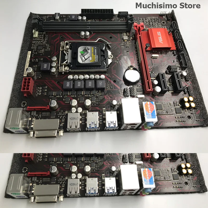 Asus EX-B150M-V3 Desktop Motherboard DDR4 LGA 1151 Intel B150 DDR4 32GB PCI-E 3.0 USB3.0 Micro ATX i7 i5 Original Used Mainboard