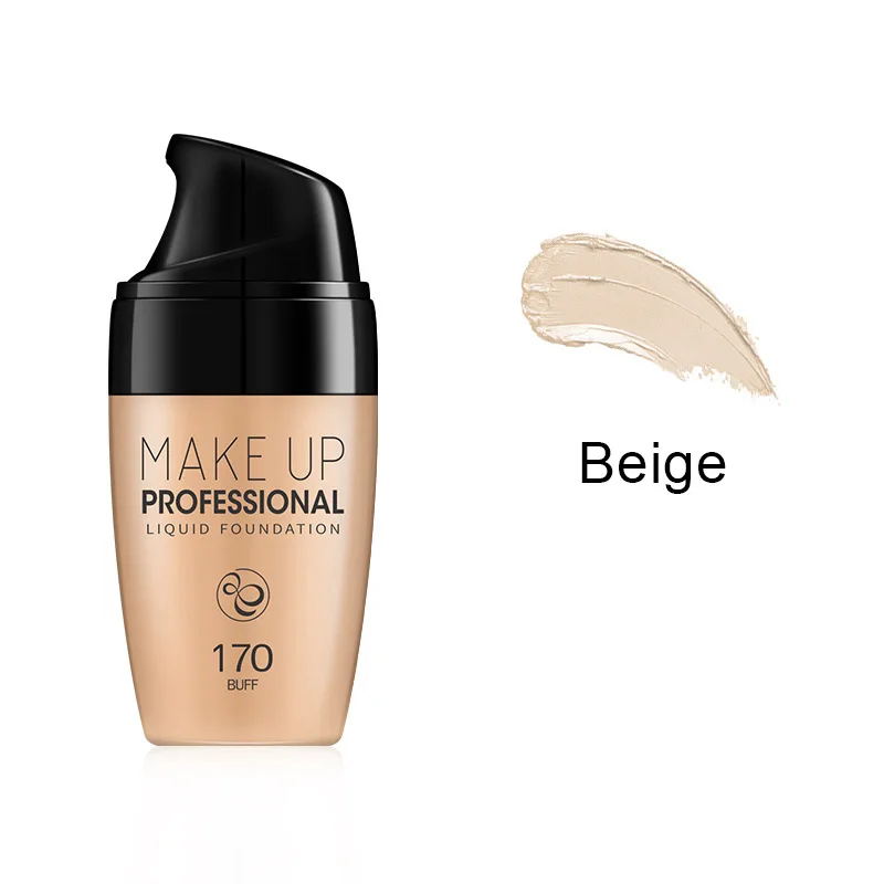 beige Гладкая основа для лица, основа для консилера, матовый стойкий макияж, 30 мл для женщин, девушек, девушек, женщин, макияж для лица M3 - Цвет: beige