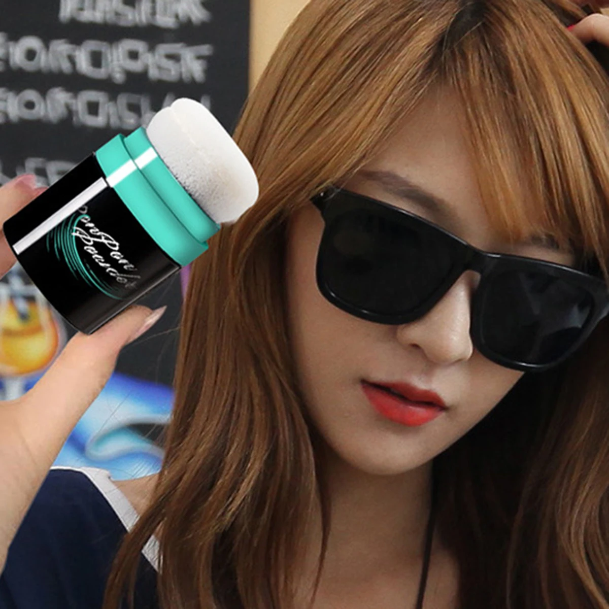 Portable Hair Mattifying Powder Increases Hair Volume Volumizing Haircut Unisex Hair Modeling Styling Powder Hairspray Hair Wax