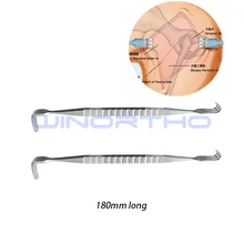 Ветеринарные ортопедические инструменты кожа Senn(кошачья лапа) Втягивающее костное оборудование животное