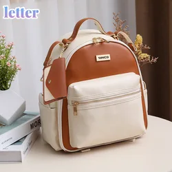Sac à langer pour maman, sac à dos de voyage de grande capacité pour soins de bébé, à la mode pour femmes, 2021 