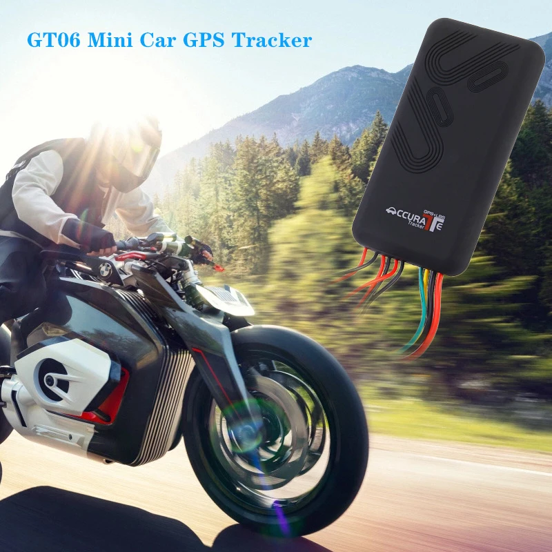Localizador do Monitor do Sistema Sistema de Alarme de Controle Remoto para Motocicleta Gt06 Mini Carro Rastreador Gps Sms Gsm Gprs Veículo Online Rastreamento Dispositivo de Alarme de Controle 13 gprs veículo em linha sistema de rastreamento