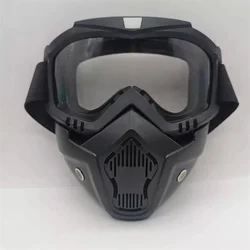 Tactical Full Face Goggles Kids Water Soft Ball Paintball Airsoft CS Toys Guns Shooting Games Protection For Nerf Windproof Mask
