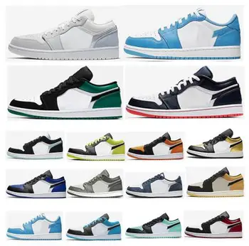 

2020 New Men Women Travis Scotts x Air 1 Low OG Chicago AA3834-101 1s I Basketball Sports Retro Sneakers Best Quality