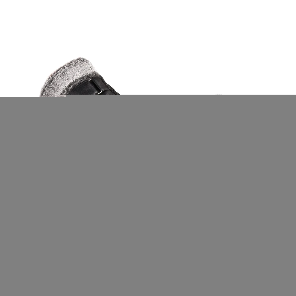 Guard Cycling Gloves Travel Thickened Climbing Windproof Winter Adjustable Wrist Warm Outdoor Waterproof PU Leather Skiing